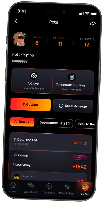Peer-to-Peer betting